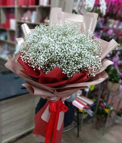 Букет цветов из: Гипсофила в Братовщине