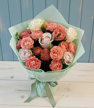 Букет влюбленный романтик в Братовщине Букет цветов из: Розы в Братовщине