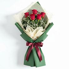 Букет рубиновое очарование в Братовщине Букет цветов из: Розы в Братовщине