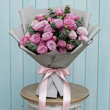 Композиция Яркий комплимент в Братовщине Букет цветов из: Розы в Братовщине